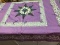 Hand Made Lavender Lap Quilt