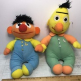 Hasbro Softies Plush Ernie & Bert