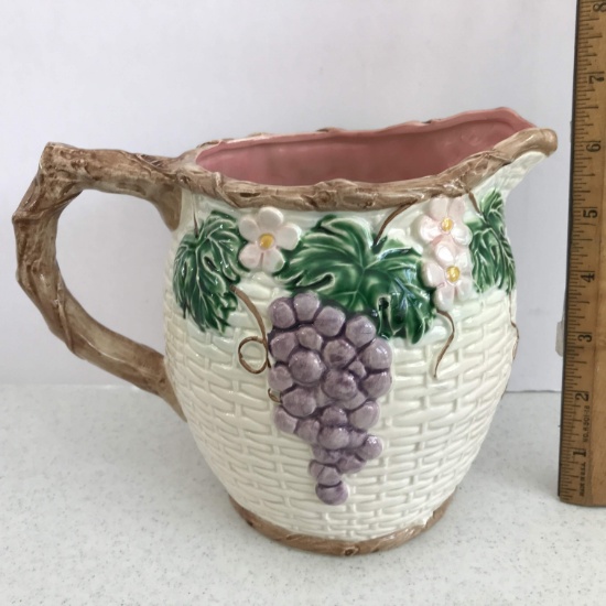 Hand Painted Takahashi San Francisco Pitcher