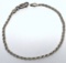 7” Sterling Silver Bracelet