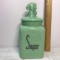 Jadeite Sugar Canister with Rooster Lid