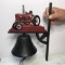 Large Cast Iron Tractor Dinner Bell