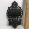 Vintage Cast Iron Matchbook Holder Wall Hanging