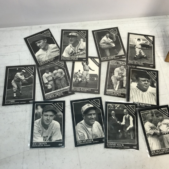 Lot of 1993 The Sporting News Colon Collection Managers Collector’s Cards