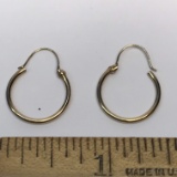 14K Gold Hoop Earrings