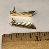 14K Gold Pierced Earrings