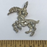 Sterling Silver Goat Pendant/Charm