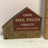 1999 “The Cat’s Meow” Mail Pouch Tobacco Advertisement House Decoration
