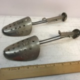 Pair of Metal Vintage Shoe Stretchers