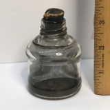 Antique Waterman Glass Ink Bottle