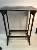 Antique Hand Carved Wooden Side Table