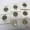 Lot of 8 Old Jefferson Nickels 1940-1959