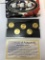 2005 Gold State Quarters Set with COA