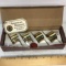 American Museum Brass Napkin Holders by Baldwin in Box