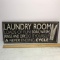 Wooden “Laundry Room” Sign