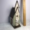 Decorative Metal & Wooden Church Bird House