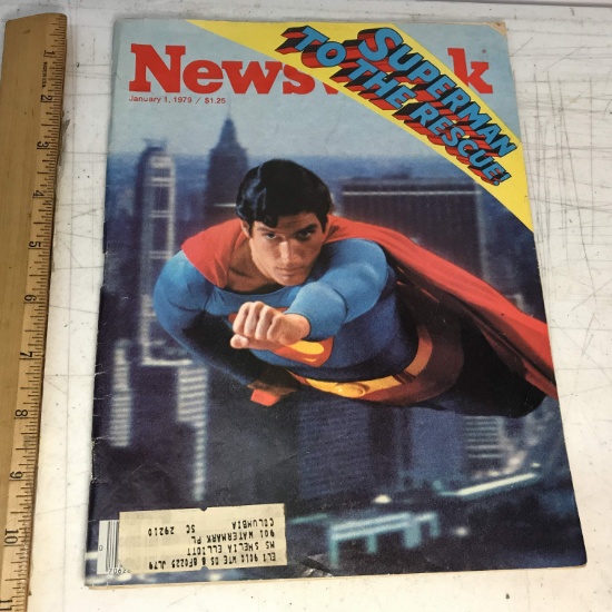 1979 Issue of Newsweek “Superman to the Rescue”