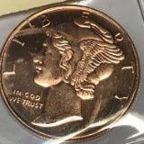 1/4 Troy Ounce .999 Fine Copper Medallion
