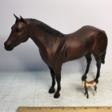 Suzann Fielder Breyer Horse 1995 Signature Edition & 1975 Small Horse