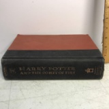 “Harry Potter & The Goblet of Fire” 1st American Edition July 2000