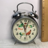 Wind-up Clock-Rooster’s Head Moves