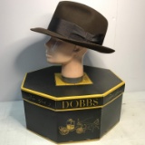 Vintage Dobb’s Fifth Avenue Felt Fedora Size 7-1/4