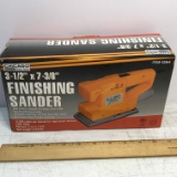 3-1/2” x 7-3/8 Finishing Sander in Box - Works