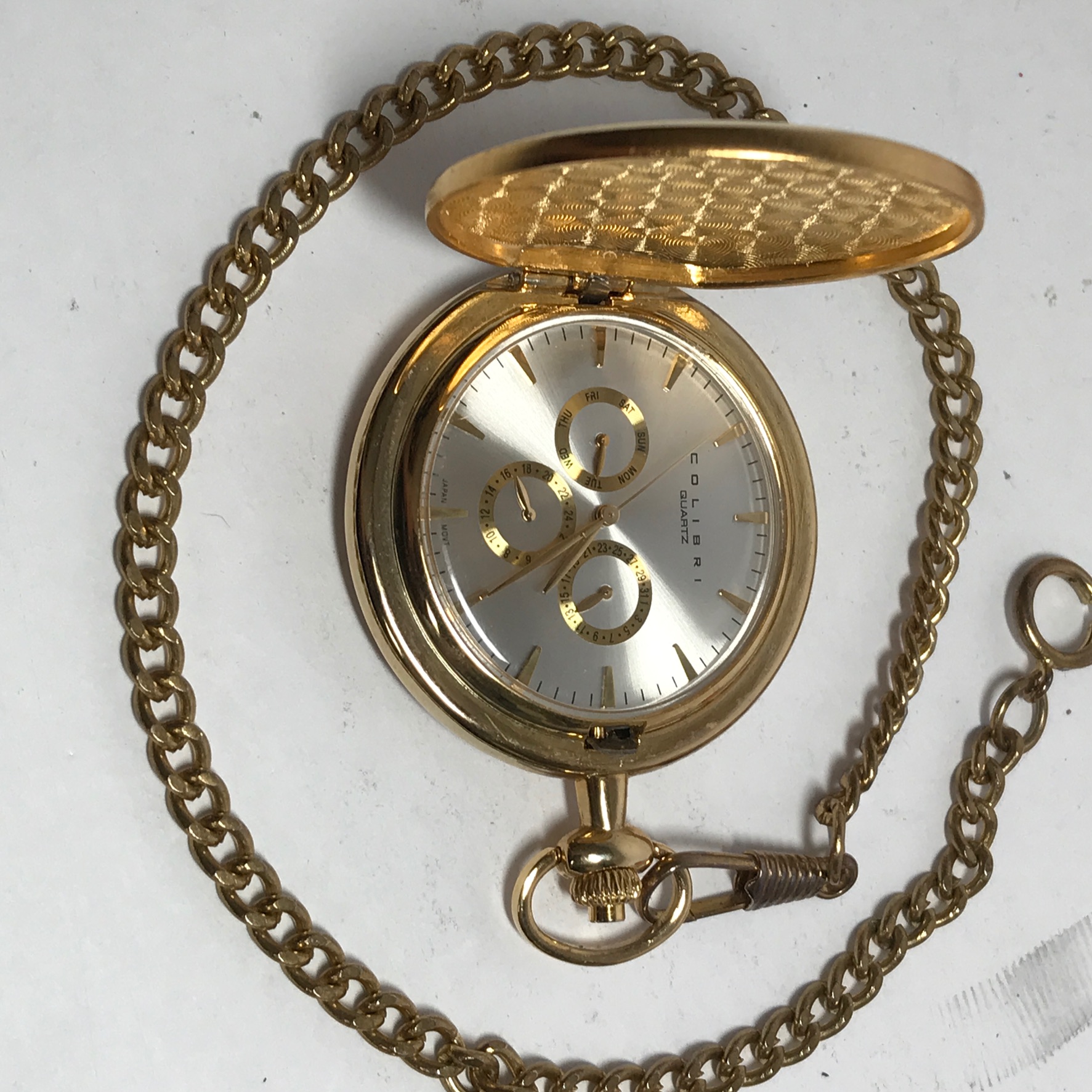 Colibri quartz shop pocket watch