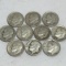 1946-1964 Lot of 10 Silver Dimes