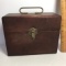 Vintage Heavy Wooden Box