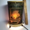 Vintage Fireplace Rotating Lamp - Inside Spins to Make it Look Like Real Fireplace