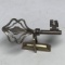 Sterling Silver Key Single Cufflink