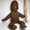 Plush Vintage Black Americana Baby Doll