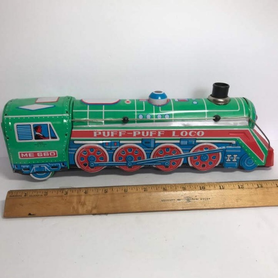 Tin PUFF-PUFF LOCO -Battery Powered Train