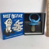 Vintage “Boss Pacifier” Novelty Gag with Original Box