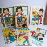 Box of Vintage Birthday Cards - Unused with Envelopes