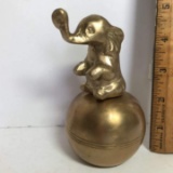 Vintage Brass Elephant Bell