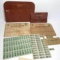 Lot of War Rations Books, Cases & Stamps