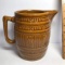 Barrel Pottery Pitcher