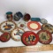 Large Lot of 1950’s Children’s Tin Plates & Cups