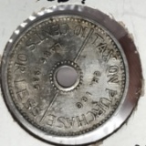 1936 Washington State Sales Tax Token