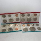 3 Sets of 1971 Uncirculated Mint Sets & 1974