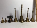Lot of Brass Bells
