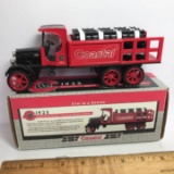 1997 ERTL Collectible 1925 Kenworth Stake Truck with Barrels Bank in Box