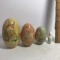 Vintage Hand Painted Easter Egg Nesting Dolls