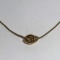 Gold Plate Signed Monet Choker