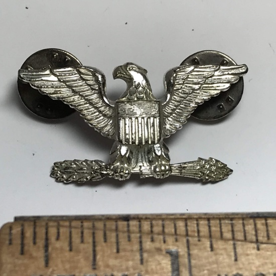 Vintage Sterling Silver German Fliers Wings Pin