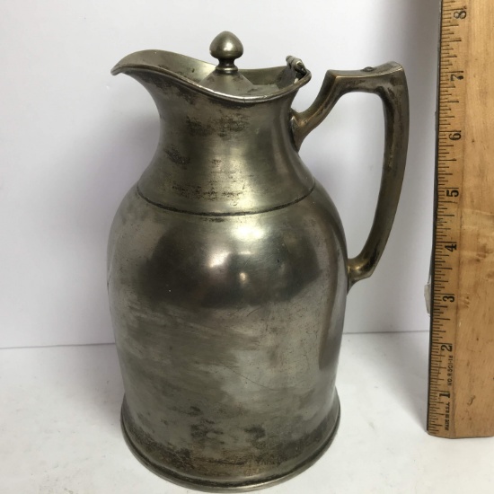 Antique Hot/Cold Pitcher by Stanley “It Will Not Break” Landers Frary & Clark - New Britain CT