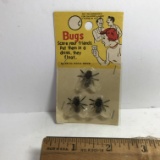 Vintage “Bugs” Scare Your Friends, Put them in a Drink, They Float” -Sealed