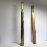 Vintage Brass Telescopic Monocular